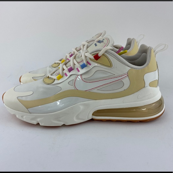 NEW Nike Air Max 270 React Pale Ivory LA Edition - Picture 12 of 16